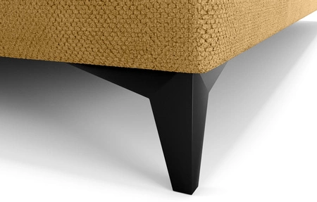 Kontinentální postel Norco 180x200 žlutá stylová postel s úložným boxem osvětlení v čele postele dodává jedinečný nádech