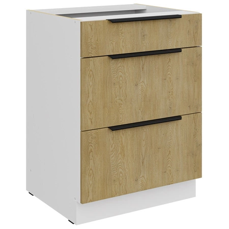 Sada kuchyňského nábytku Cremona 180 cm elegantní kuchyňské skříňky v jemných a přírodních barvách ideální sada do malé kuchyně