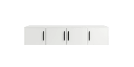 Nástavec na šatní skříň Maxione 198 cm bílá funkční skříň zvětší úložný prostor pro oblečení boty a doplňky