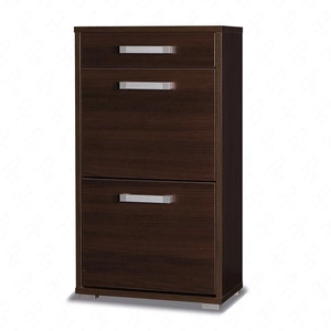 Botník Maximus 55 cm kaštanově wenge moderní design s okraji skříňky upravenými speciální dýhou