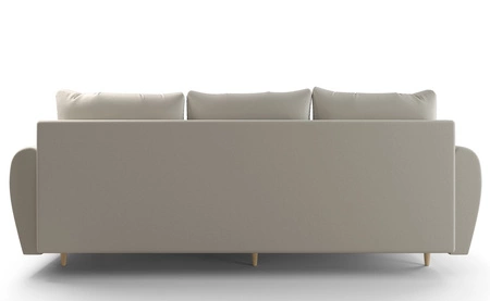 Pohovka s funkcí spaní Rovigo kem lehká forma s elegantním charakterem dokonalý doplněk každého interiéru měkká tkanina