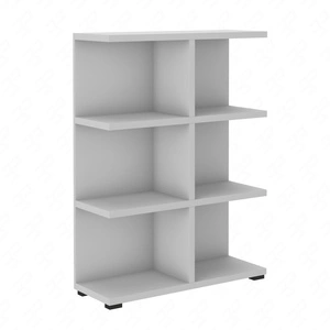 Knihovna Even 84 cm světle šedá ideální knihovna do pracovny nebo pokoje teenagera vysoká kvalita zpracování