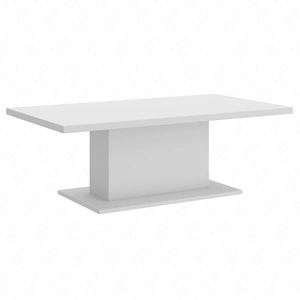Konferenční stolek Andover bílý moderní designový nábytek s deskou odolnou proti polití