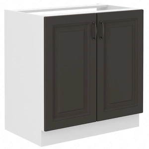 Skříňka pod umyvadlo Silver 80 ZL 2F BB skříň odolná proti páře vysoké teplotě a rozlité kapalině