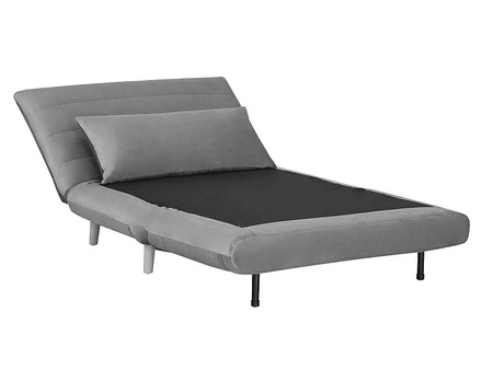 Polohovací křeslo Spike grey funkční a moderní pohodlí a zároveň relaxační bukové nohy