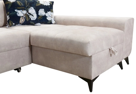 Rohová sedací souprava s funkcí spaní Buffalo VI olive right Funkční a stylová rohová sedací souprava se třemi nádobami na lůžkoviny