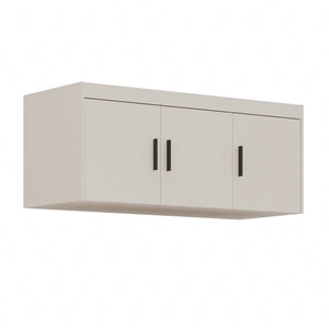 Šatní nástavec Rene 133 cm béžový pískový funkční šatní skříň zvětšuje úložný prostor pro oblečení, boty nebo doplňky