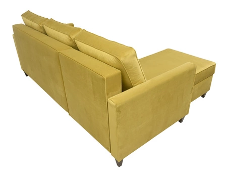 Rohová sedací souprava s funkcí spaní Terni grafit levá Praktická a funkční rohová sedací souprava s prostornými nádobami na lůžkoviny