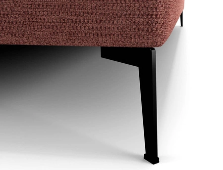 Kontinentální postel Irvine 90x200 cihlová stylová postel s úložným prostorem na lůžkoviny a vysokým čelem zaujme svým elegantním designem