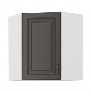 Stříbrná 60x60 GN-72 1F rohová kuchyňská skříňka nástěnná skříňka odolná vůči páře vysoké teplotě a rozlitým tekutinám