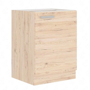 Stojací kuchyňská skříňka s policí Borno 60 D 1F BB skříň odolná proti páře vysoké teplotě a rozlité kapalině