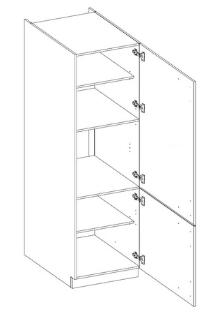Vanimo rohová sestava kuchyňského nábytku 395x300 cm ideální pro interiéry v klasickém i moderním stylu