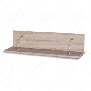 Police Maximus 100 cm dub sonoma světlý moderní design nábytku kvalitní zpracování hrana police lemovaná speciální dýhou