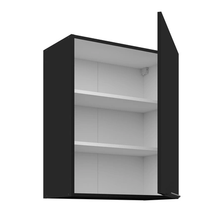 Sada kuchyňského nábytku Black 260 cm kovové úchytky skříňky vypadají skvěle v moderních interiérech