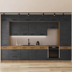 Sada kuchyňského nábytku Vanimo 360 cm skříňky vypadají skvěle v klasických i moderních interiérech