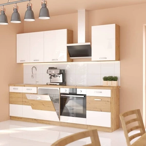 Sada kuchyňského nábytku Alpine 250 cm Skříňky vypadají skvěle v klasických i moderních interiérech