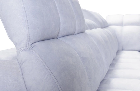 Rohová sedačka s funkcí spaní Luigi III grafitová levá pohodlná rohová sedačka do obývacího pokoje ideální pro každodenní relaxaci