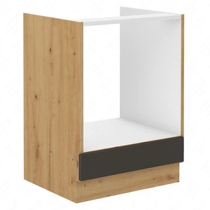 Trouba vestavěná skříň Style 60 D GAZ BB kuchyňská skříňka odolná proti páře vysoké teplotě a rozlité tekutině