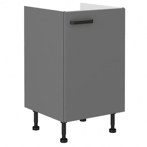 Skříňka s kuchyňským dřezem Verdi 50 ZL 1F BB kovová úchytka skříňka odolná proti vlhkosti a poškození