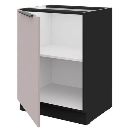 Rohová kuchyňská sestava Brianza / Tarraco 200x300 cm kovové úchytky skříněk vypadají skvěle v moderních interiérech