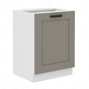 Podlahová kuchyňská skříňka s policí Ponza 60 D 1F BB skříňka odolná proti páře, rozlití a teplu