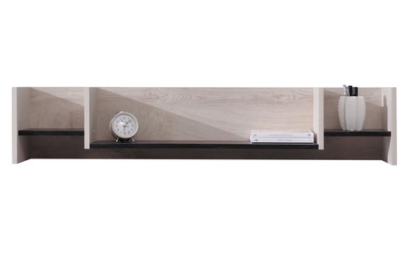 Nábytková sestava Niko černá / dub / béžová ideální do dětského nebo studentského pokoje v módním stylu