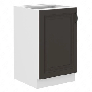 Kuchyňská skříňka pod dřez Silver 50 ZL 1F BB skříň odolná proti páře vysoké teplotě a rozlité kapalině