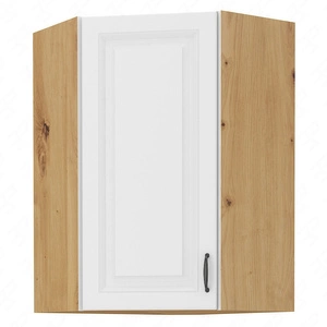 Závěsná rohová kuchyňská skříňka Scandi 60x60 GN-90 1F skříň odolná proti páře vysoké teplotě a rozlité kapalině