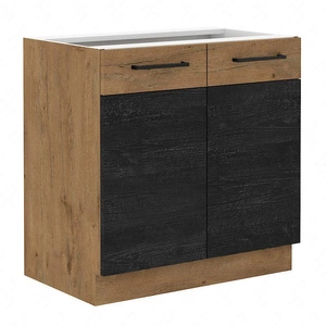 Vanimo 80 D 2F BB stojatá kuchyňská skříňka s policemi, skříňka odolná proti páře, teplu a rozlití tekutin