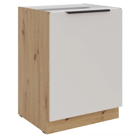 Sada kuchyňského nábytku Soela 330 cm elegantní kuchyňské skříňky v jemných a přírodních barvách úchyty s kovovými hranami