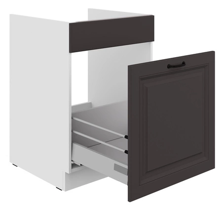 Kuchyňská dřezová skříňka se zásuvkou Silver 60 ZL 1S BB skříňka odolná vůči páře, teplu a rozlitým tekutinám