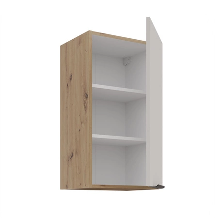 Sada kuchyňského nábytku Soela 260 cm elegantní kuchyňské skříňky v jemných a přírodních barvách úchyty s kovovými hranami