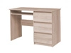 Psací stůl se zásuvkami Simple 110 cm dub sonoma funkční kus nábytku do pokoje pro mládež nebo kanceláře 