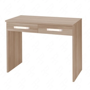 Toaletní stolek se zásuvkami Maximus 100 cm dub sonoma světlý moderní design nábytku hrany zdobené speciální dýhou