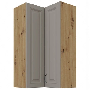 Závěsná rohová kuchyňská skříňka Delos 60x60 GN-108 2F skříň odolná proti páře vysoké teplotě a rozlité kapalině