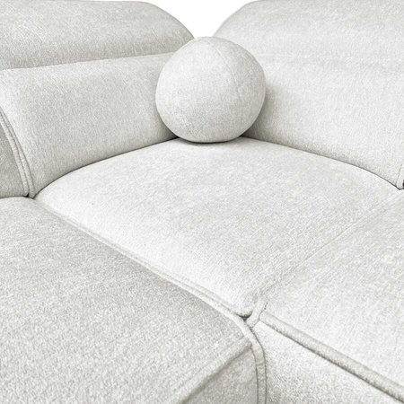 Rohová pohovka s funkcí spaní Viano XI Lux světle hnědá rohová pohovka v levém provedení s výsuvnou podnožkou a úložným prostorem na lůžkoviny