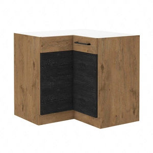 Vanimo 90x90 DN 2F BB rohová kuchyňská skříňka odolná vůči páře, vysoké teplotě a rozlitým tekutinám