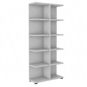 Knihovna Even 84 cm světle šedá ideální knihovna do pracovny nebo pokoje teenagera