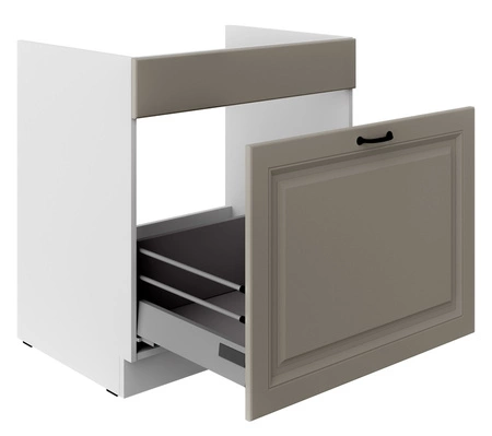 Kuchyňská dřezová skříňka se zásuvkou Kastos 80 ZL 1S BB skříňka odolná vůči páře, teplu a rozlitým tekutinám