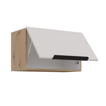 Sada kuchyňského nábytku Soela 260 cm elegantní kuchyňské skříňky v jemných a přírodních barvách úchyty s kovovými hranami