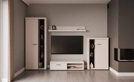 Nábytek Rene béžový písek inovativní design moderní uspořádání s elegantním charakterem s širokou funkčností