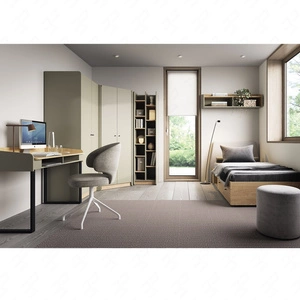 Sada nábytku Olivio eukalyptus / dub baltický dune ideální do pokoje pro mladé v módním stylu