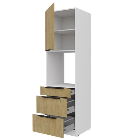 Cremona 60 DPS-210 3S 1F skříňka se zásuvkami kovové úchyty odolné proti vlhkosti