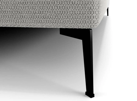 Kontinentální postel Irvine 140x200 šedý jasan Stylová postel s úložným prostorem na lůžkoviny a vysokým čelem zaujme svým elegantním designem