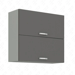 Závěsná kuchyňská skříňka Grey 80 GU-72 2F skříňka odolná vůči páře vysoké teplotě a rozlité tekutině