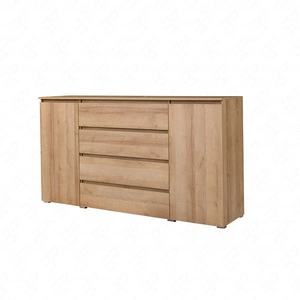 Komoda Simple 184 cm dub riviera funkční nábytek do obývacího pokoje nebo kanceláře