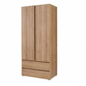 Šatní skříň se zásuvkami Simple 92 cm dub riviera funkční nábytek do obývacího pokoje nebo kanceláře pro mládež