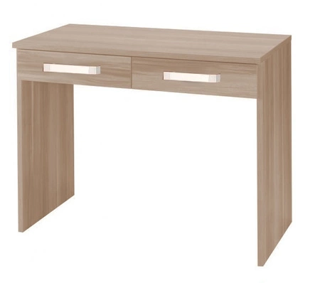 Toaletní stolek se zásuvkami Maximus 100 cm dub sonoma světlý moderní design nábytku hrany zdobené speciální dýhou