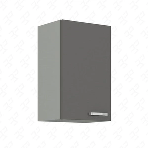 Závěsná kuchyňská skříňka šedá 45 G-72 1F skříňka odolná vůči páře, vysoké teplotě a rozlité tekutině