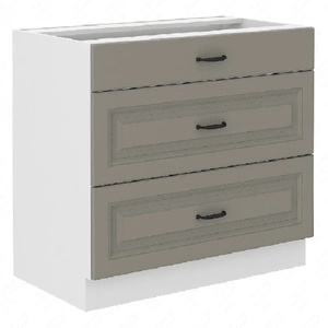 Stojací kuchyňská skříňka se zásuvkami Kastos 80 D 3S BB skříň odolná proti páře vysoké teplotě a rozlité kapalině